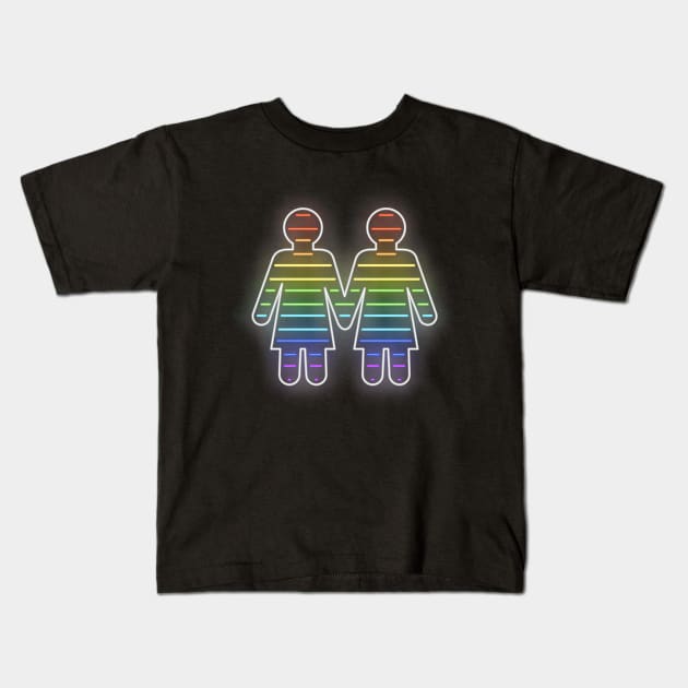 Let your true colors shine! Kids T-Shirt by la'lunadraw